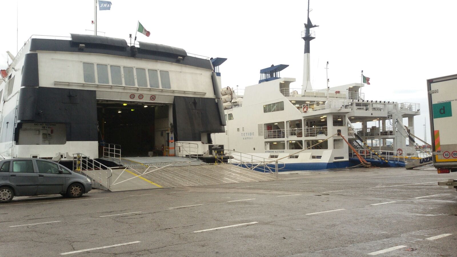 Posticipo nave 23 novembre