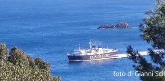 Nave Formia sospesa